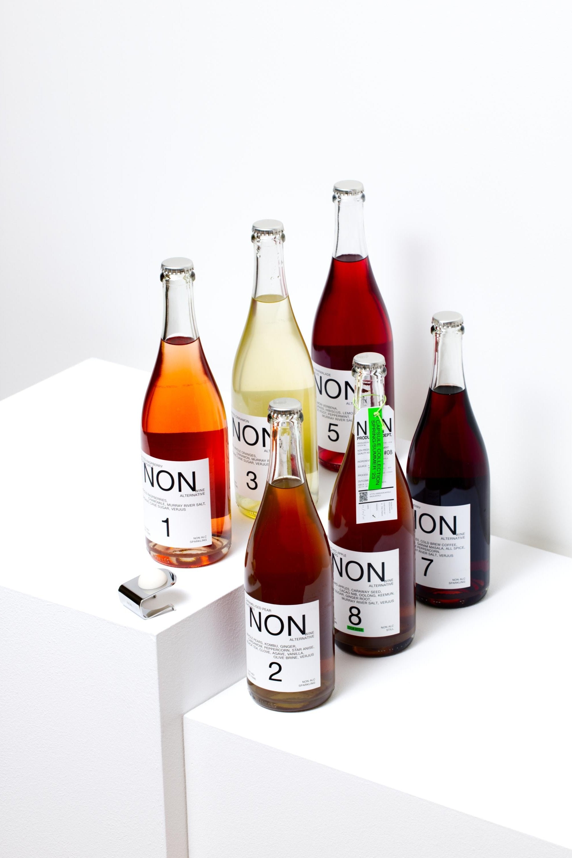 NON Mixed 6 Stopper Pack | Alcohol-Free Wine Alternative